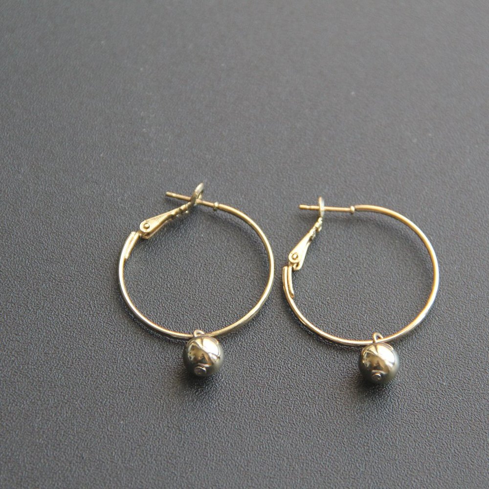Ring earrings